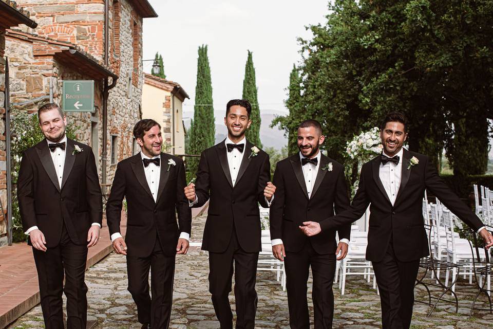 K&E's wedding in Tuscany