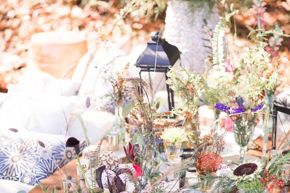 The Boho Head Table