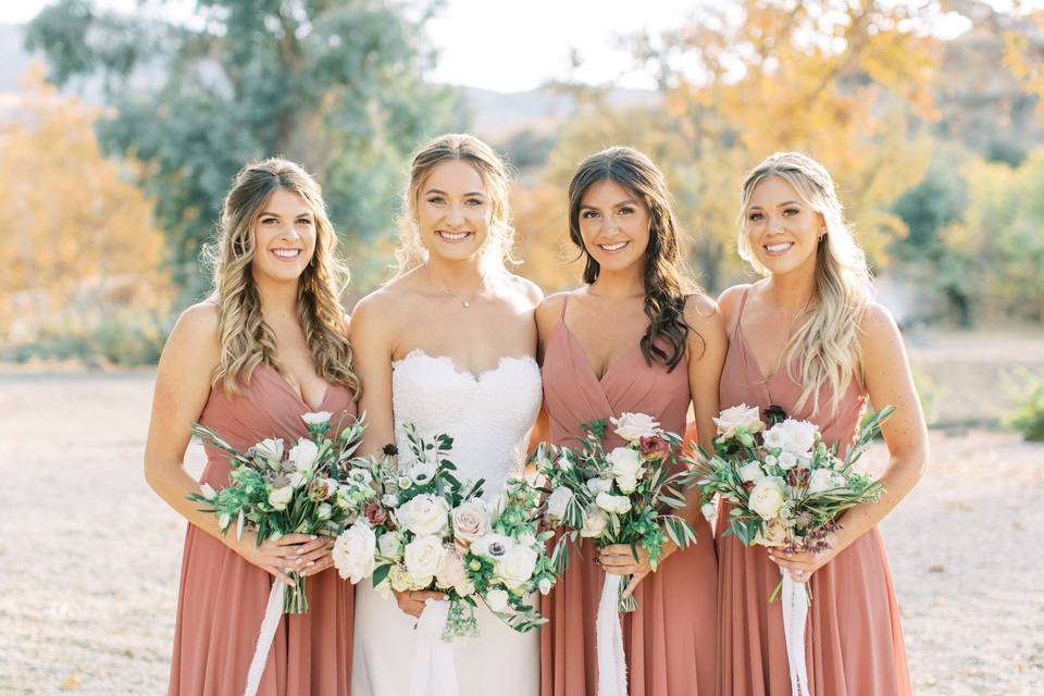 Blush + Bridal Hair and Makeup Team