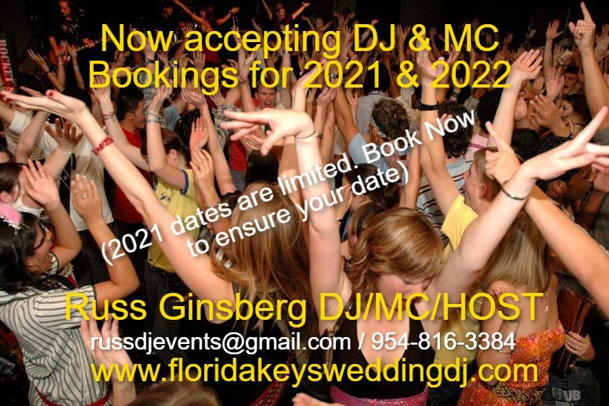 Now Booking for 2021 & 2022