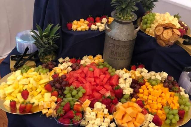 Elaborate Fruit Spread