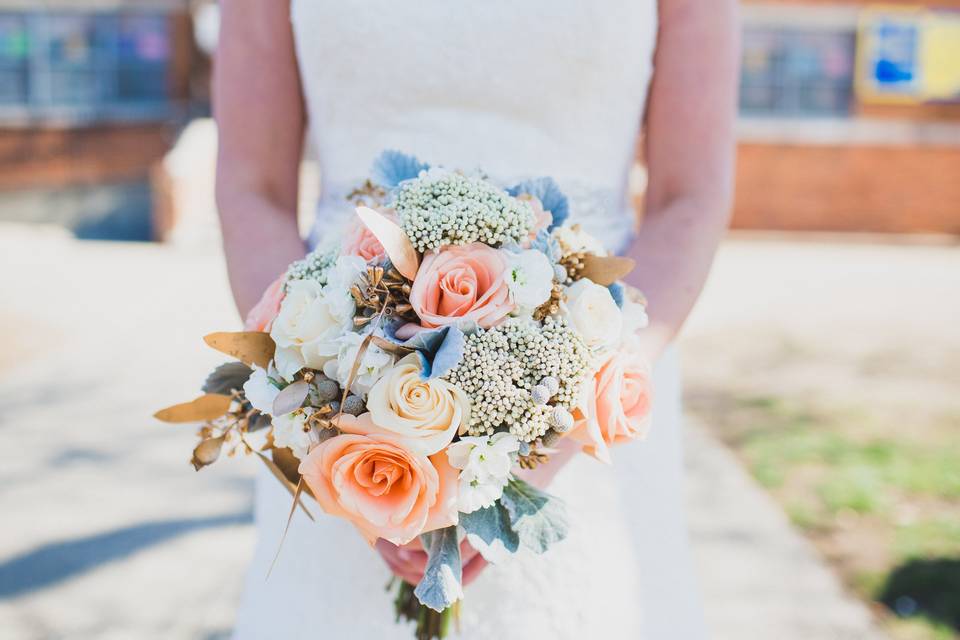 Cascading bouquet