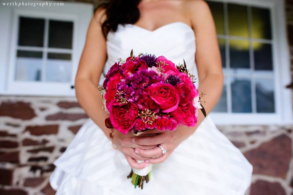 Earth tone bouquet