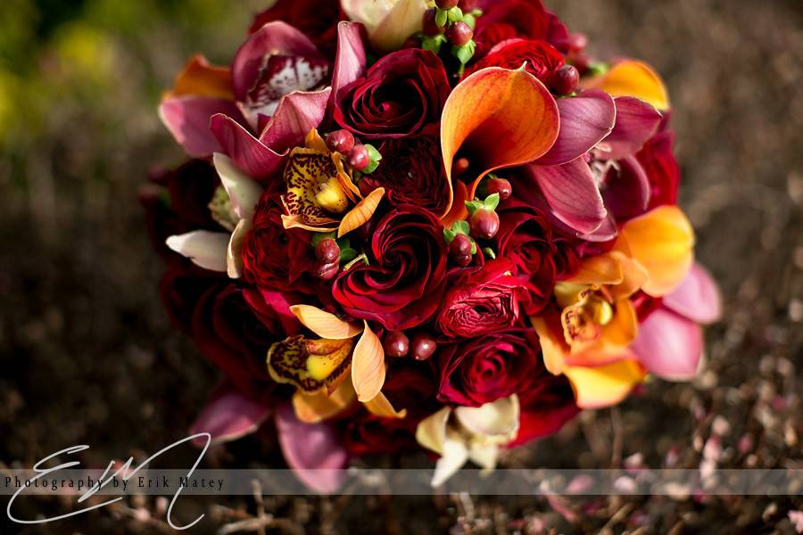 Reception table arrangement