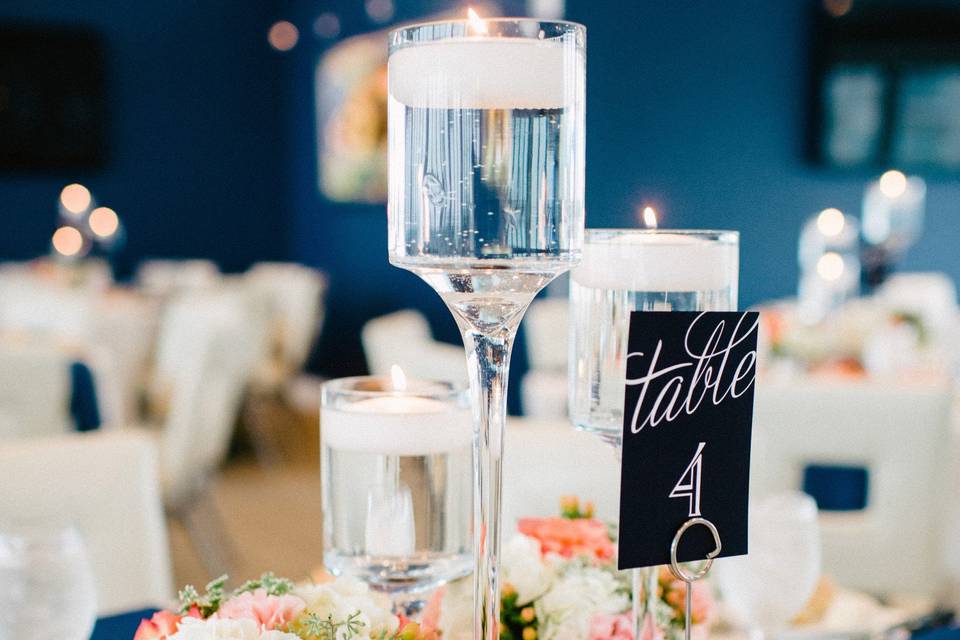 Baby's breath chair decor