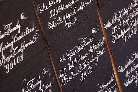 baai Cumulatief Parameters J Panter Calligraphy - Invitations - Napa, CA - WeddingWire