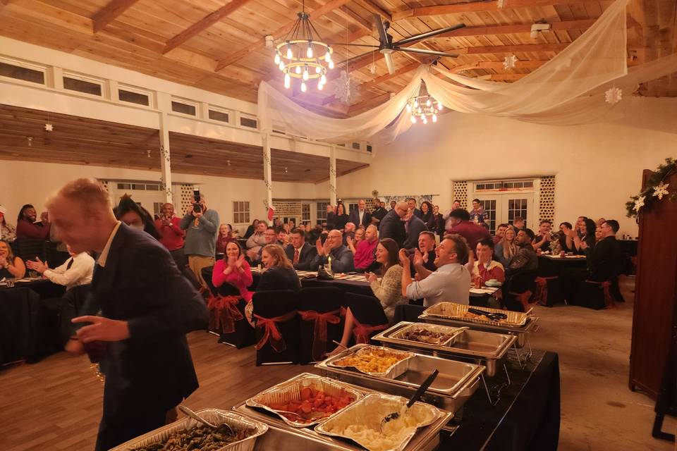 Catered meal