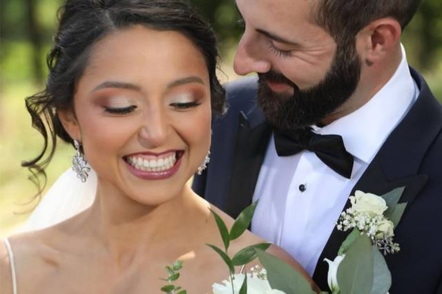 Flawless airbrush makeup
