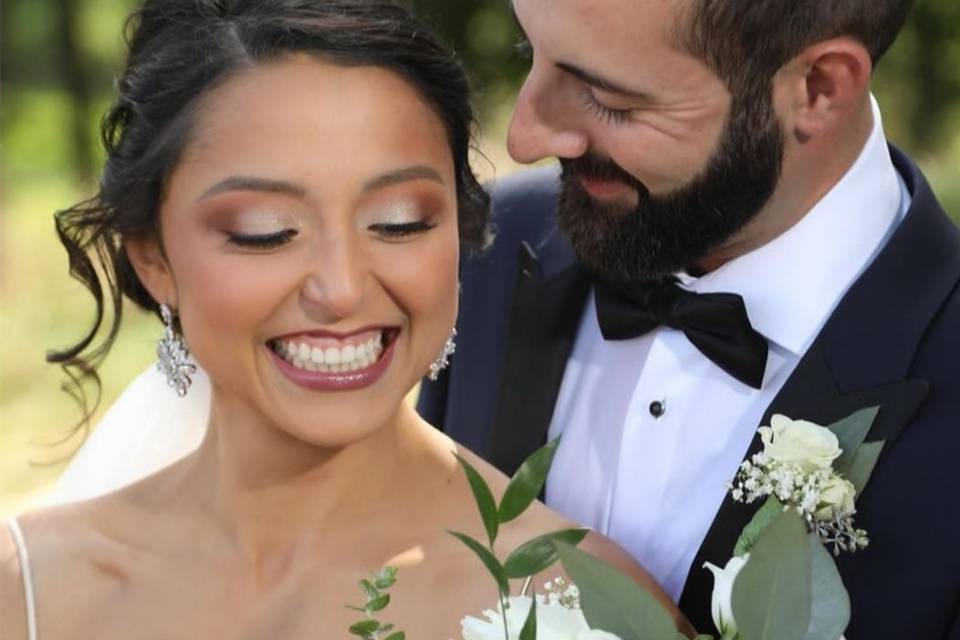 Flawless airbrush makeup
