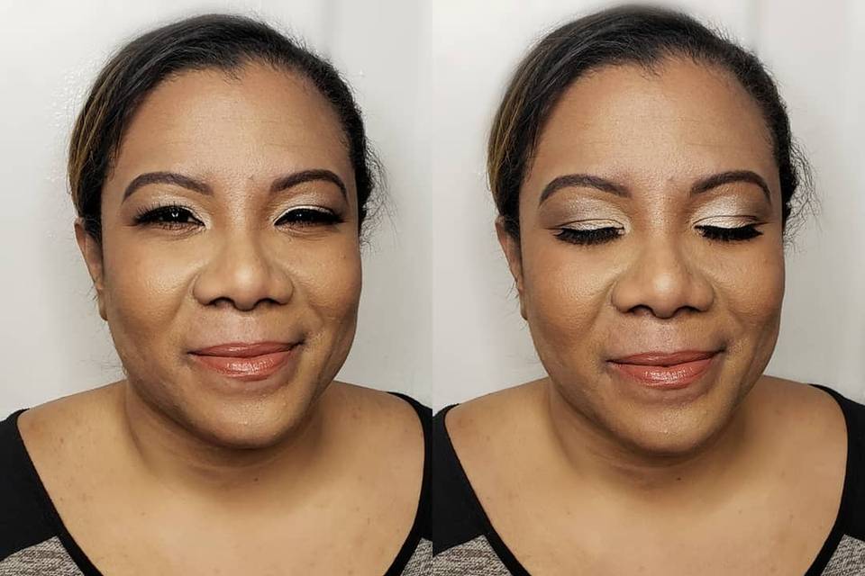 Soft glam with Airbrush found