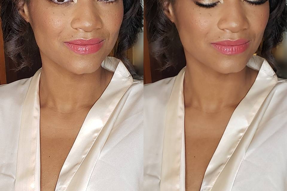 Bridesmaid glam