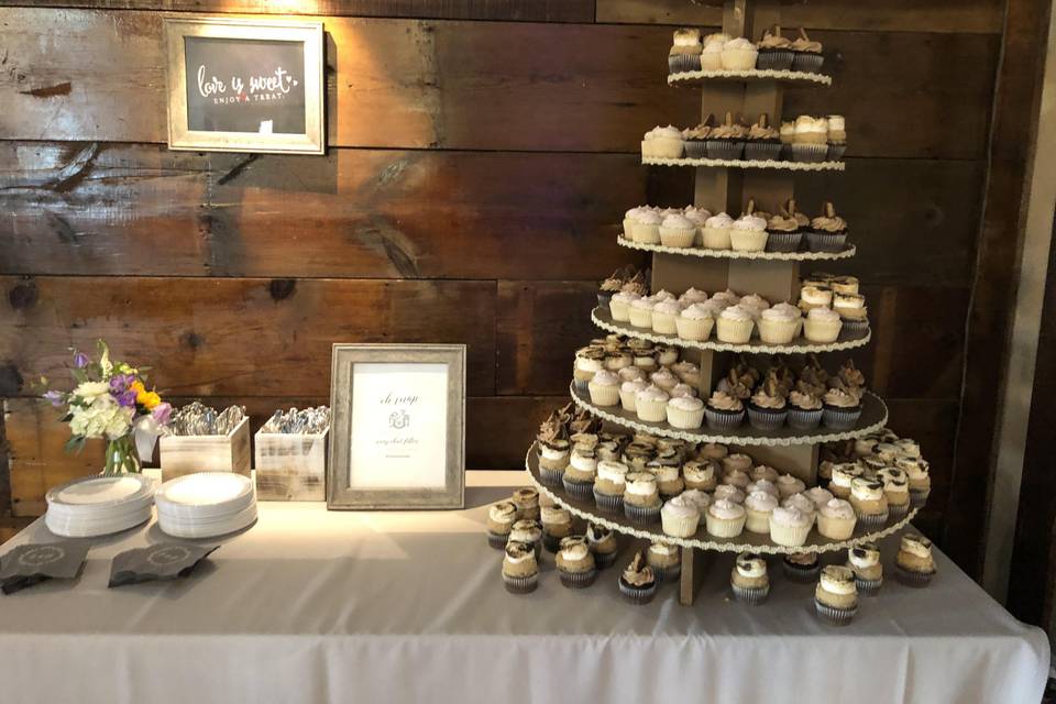 Dessert table