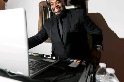 DJ having fun