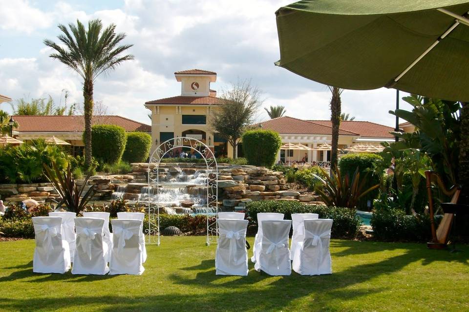 Orange Lake Resort wedding