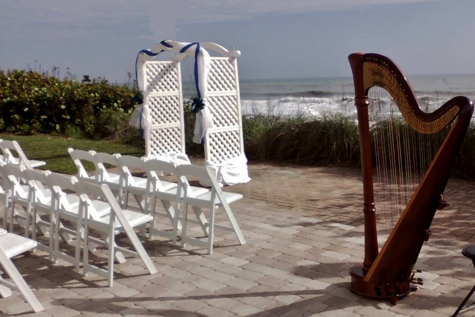 Harpist Christine MacPhail