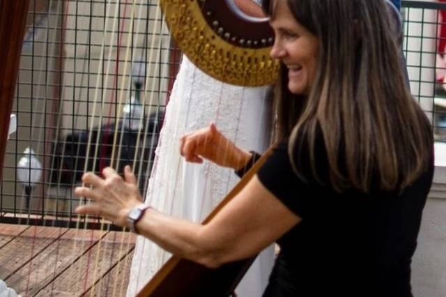 Harpist Christine MacPhail