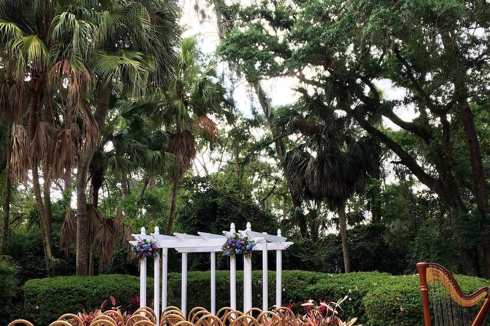 Garden Villa Wedding Ceremony