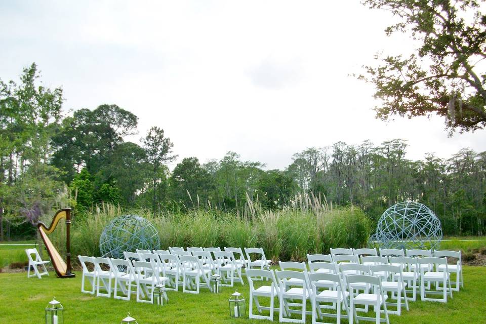 Four Seasons wedding ceremony