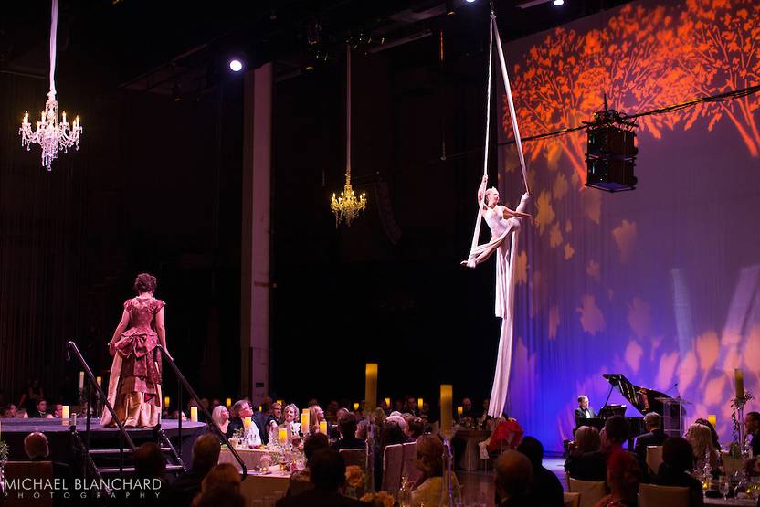 Aerialist & singer