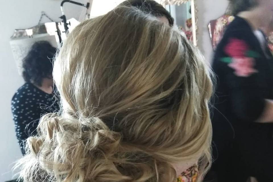 Messy Romantic Updo