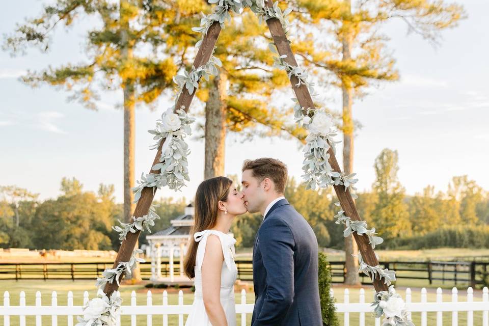 Mark Taylor Media Wedding Arch