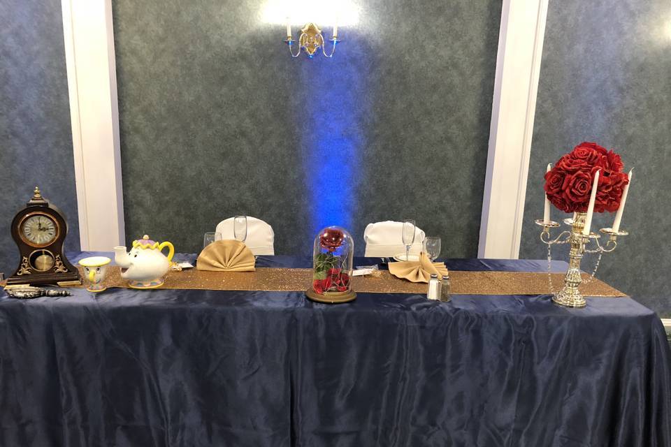 Sweetheart table