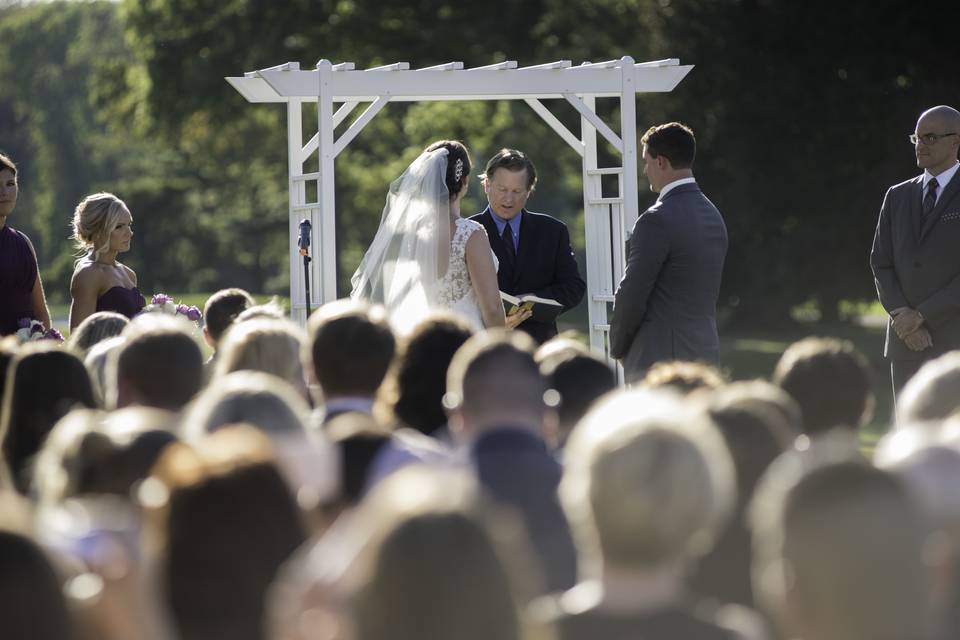 Wedding Ceremony by Kerry McIn