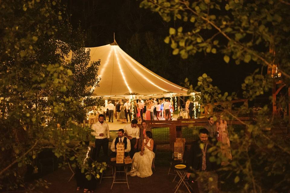 Tent at Night