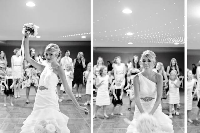Bouquet toss