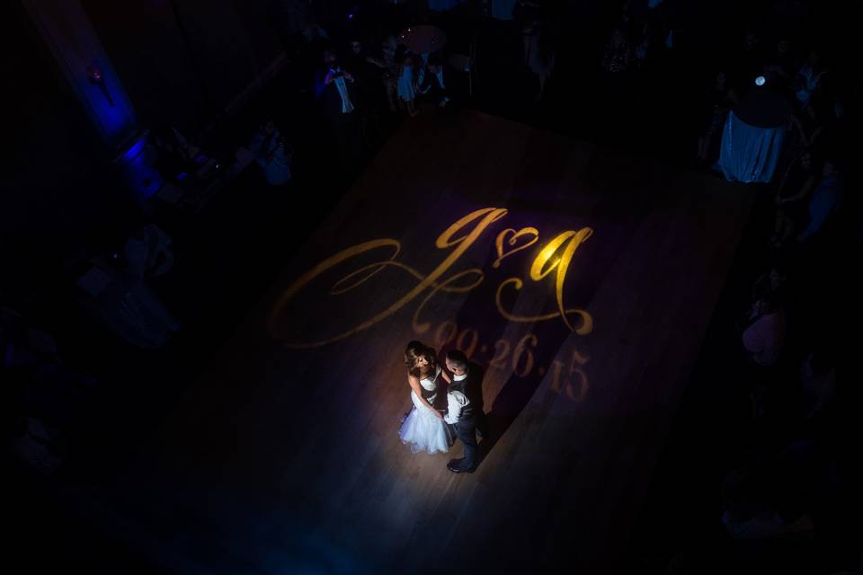 First dance under the stars