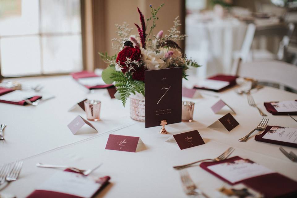 Inside Table Decor