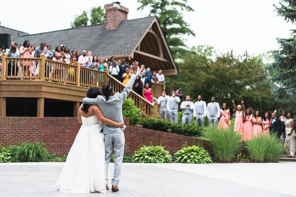 Outdoor Wedding Party