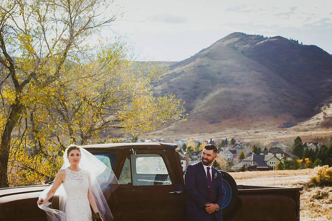 Vintage Truck Wedding