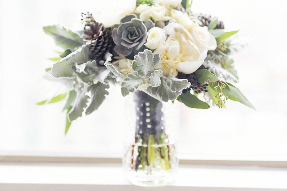 Winter Bridal Bouquet