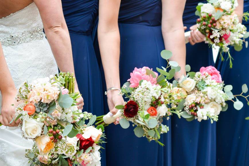 Navy Bridesmaid Dresses