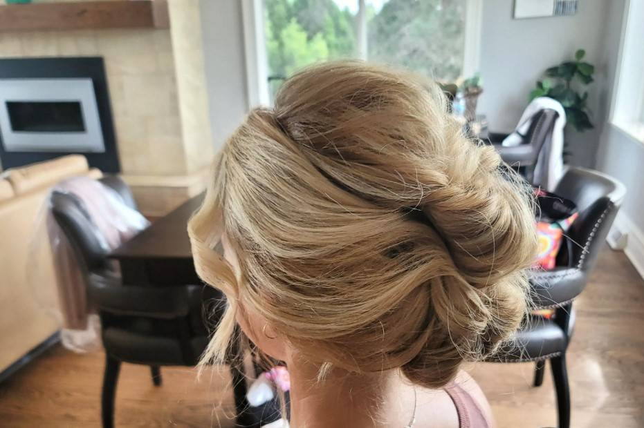 Elegant updo