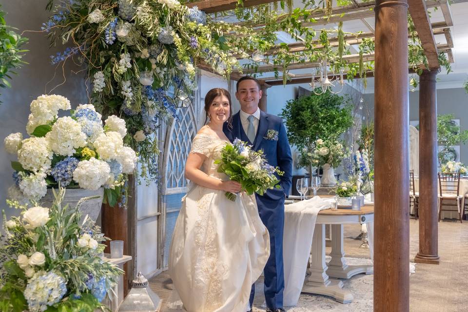 Enchanted garden pergola