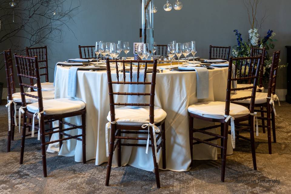 Branch centerpiece w/ orbs