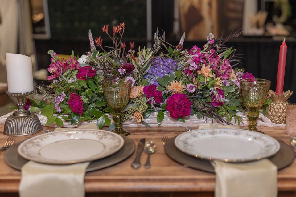 Atumn sweetheart table