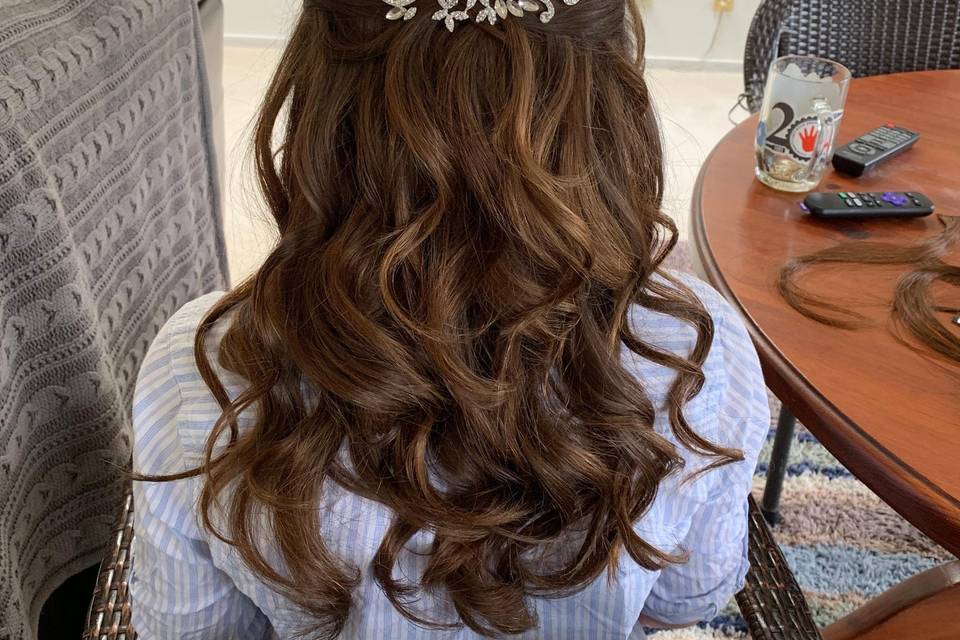 Carmel Bridal Hair