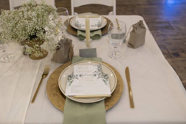 Wedding set up