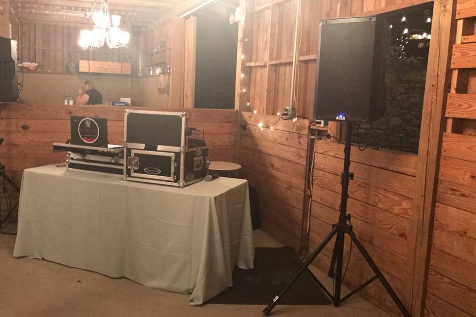 Dj booth