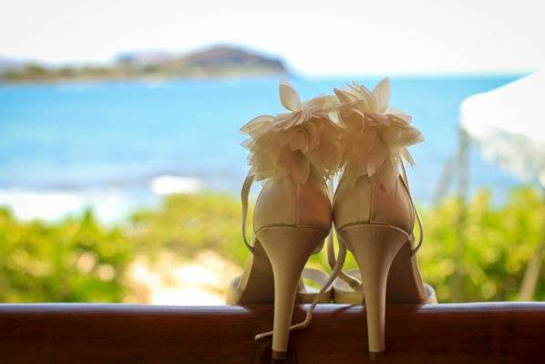 What girl doesn't dream about the shoes they are going to get married in?