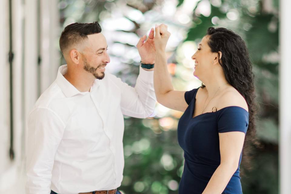 Engagement Fairchild Garden