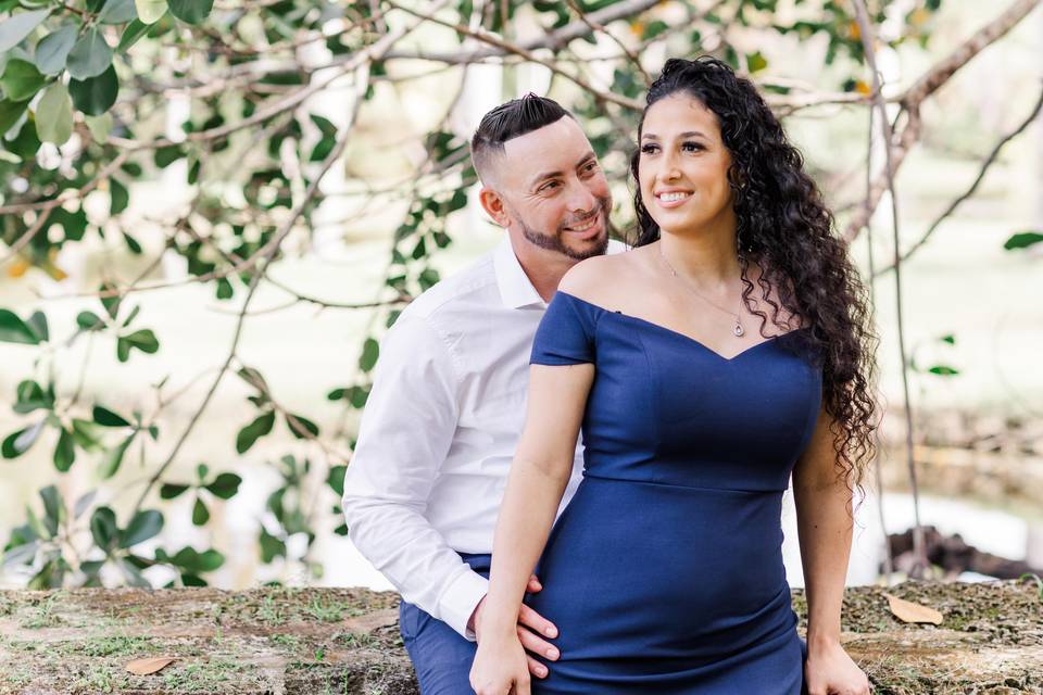 Engagement Fairchild Garden