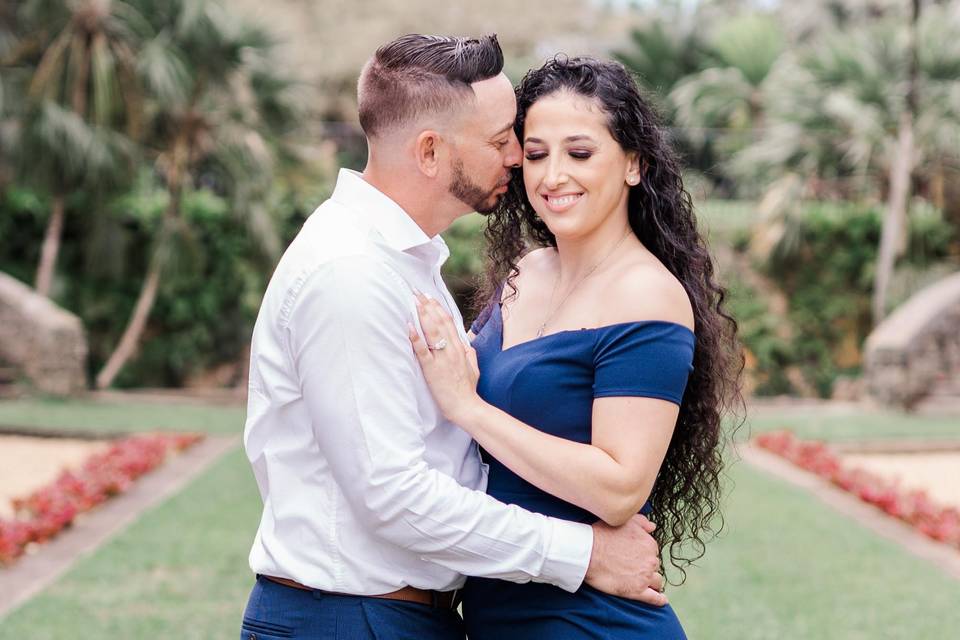 Engagement Fairchild Garden