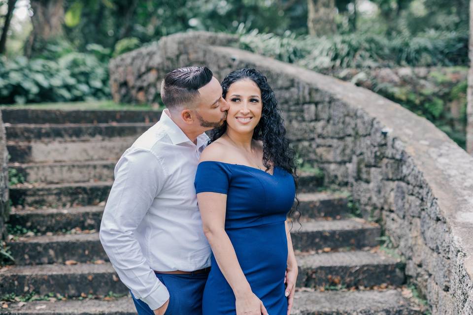 Engagement Fairchild Garden