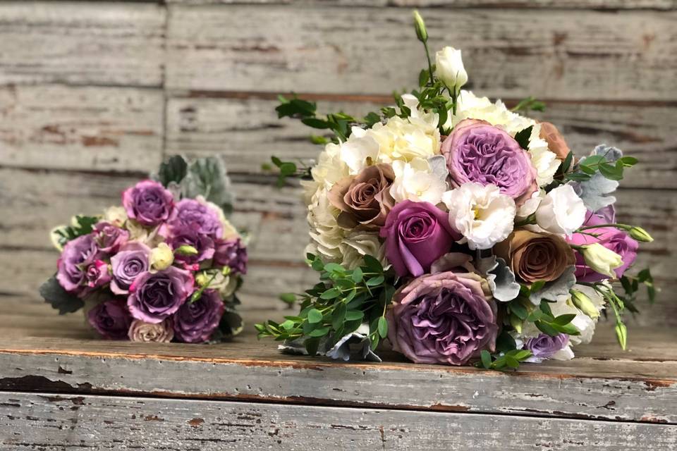 Flower girl & Bride