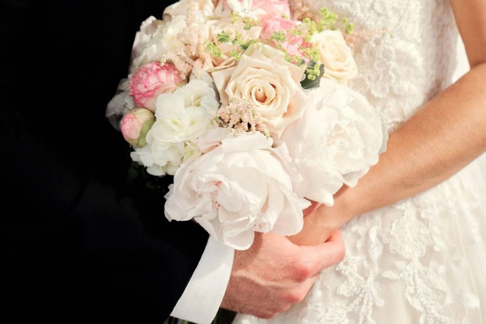Compact Bridal Bouquet