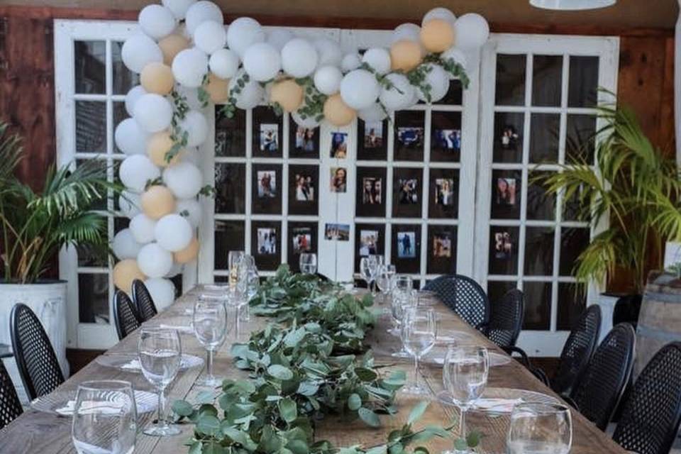 Bridal Shower Decor